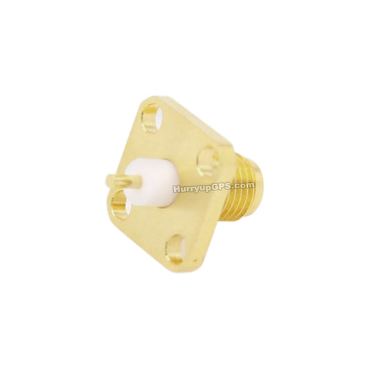 SMA Female Clamp for Micro-strip with Flange Connector