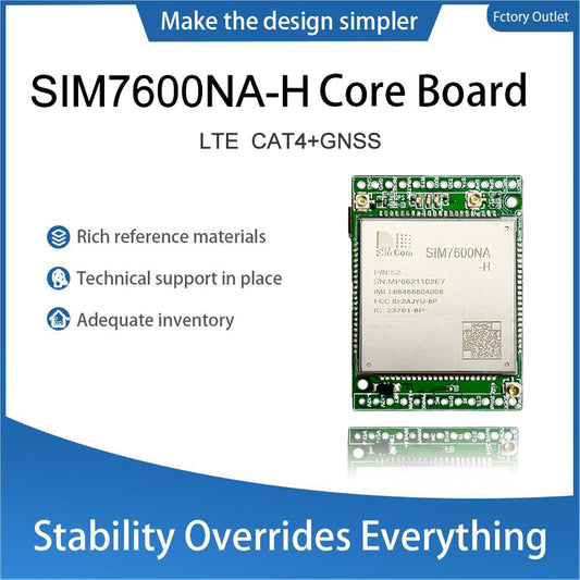 SIMCom SIM7600NA-H LTE Wireless Communication Module SIM7600NA Cellular 4G GPS GNSS Development Core Board Kit 44.45x31.75mm