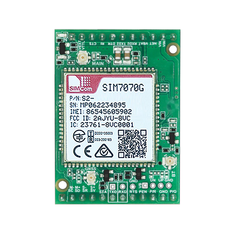 SIMCom SIM7070G LPWA Cellular Wireless Communication NBIoT GSM CatM Module SIM7070G Development Core Board