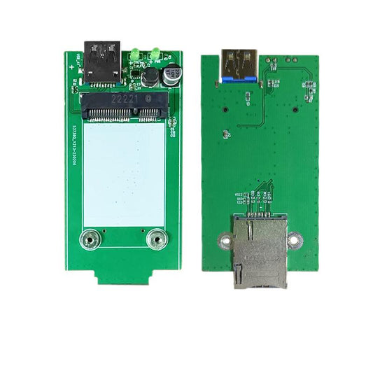 PCIE to USB 3G 4G Modem Development Board Aluminum Casing Optional Compatible with Quectel SIMCom Etc. LTE Module