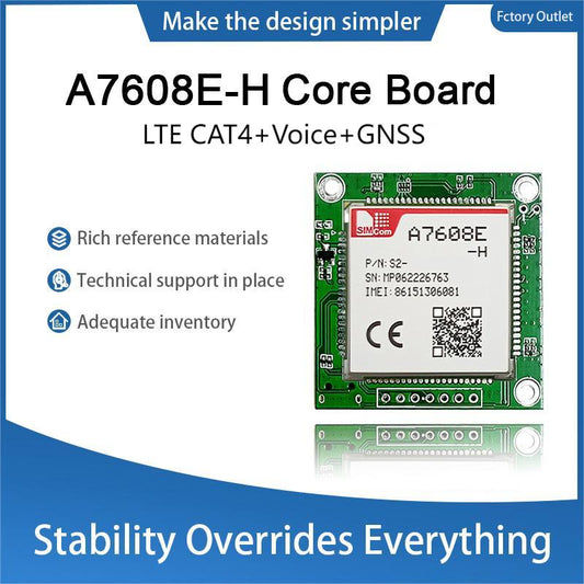 SIMCom A7608E-H Cat.4 LTE 4G Breakout Core Board DD-MCore-A7608E-H