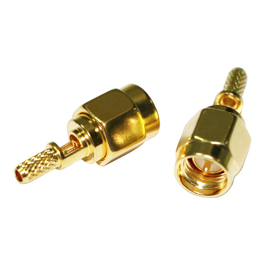 RF Coaxial SMA Male Connector for RG174 RG316 Cable