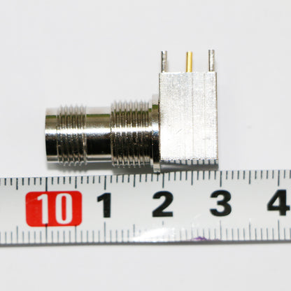 RF Coaxial TNC Connector PCB Mounting