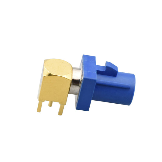 RF Coaxial Right-angle Fakra Connector PCB Mounting