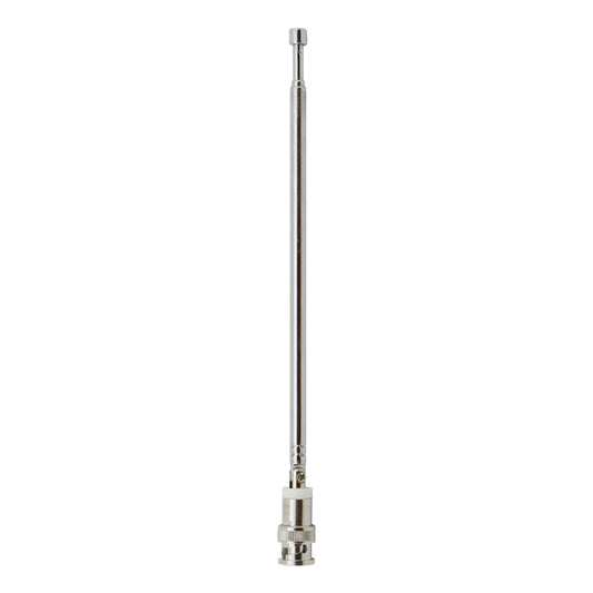 BNC AM/FM Telescopic Radio Antenna with BNC Connector 770mm Total Length