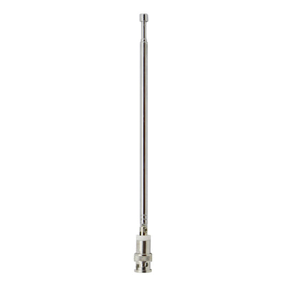 BNC AM/FM Telescopic Radio Antenna with BNC Connector 770mm Total Length