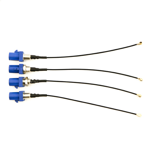 RF Coaxial IPEX to Fakra-C Blue RG1.13 Cable