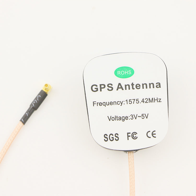 1575.42MHz MMCX Connector Active GPS Antenna 30cm RG316 Cable