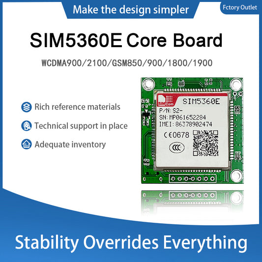 SIMCom SIM5360E 2G 3G Wireless Communication Module Cellular Development Breakout Core Board Kit