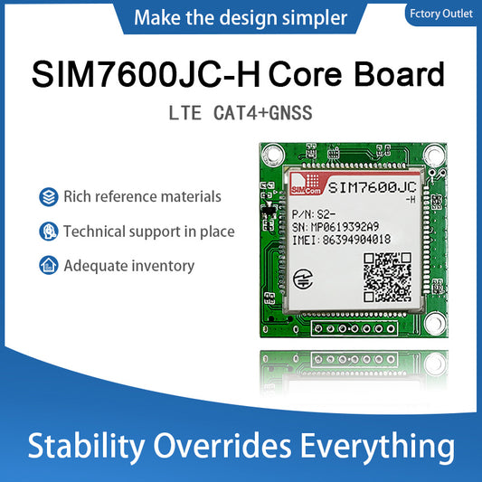 SIMCom SIM7600JC-H Cat.4 LTE Wireless Communication Module 4G Development Core Board Kit SIM7600JC