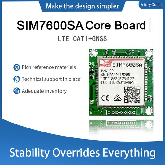 SIMCom SIM7600SA LTE Wireless Communication Module Cellular 4G Development Core Board Kit