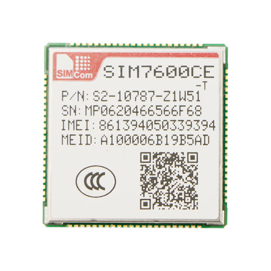 SIMCom SIM7600CE-T 4G LTE Module LCC Form Factor