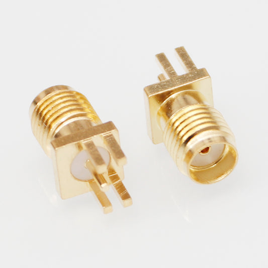 RF Coaxial SMA Female Connector 1.1mm PCB Mounting
