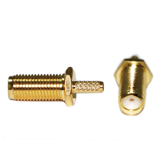 RF Coaxial RP-SMA Female Connector for RG174 RG316 Cable