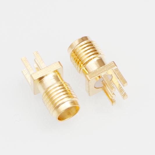 RF Coaxial SMA Female Connector 1.7mm PCB Mounting