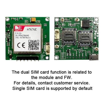 SIMCom A7676E LTE Cat.1 Wireless Communication Module A7676E Cellular Development Core Board Support 2G 4G Voice LTE450M