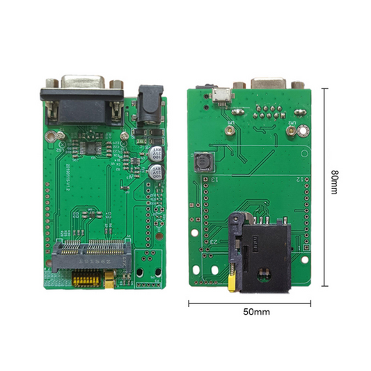 9 Pin Serial Port USB MiniPCIe Multi Function Cellular Wireless 4G LTE Module Development Board