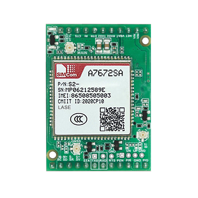 SIMCom A7672SA-LASE LTE Cat.1 Cellular Wireless Communication Module A7672SA Core Board Support Voice 2G 4G