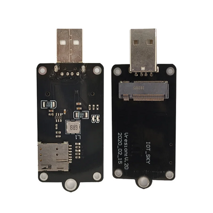 NGFF M.2 M2 to MiniPCIe Mini PCIe Converter Adapter Board Suitable for 42x30mm B-key Module