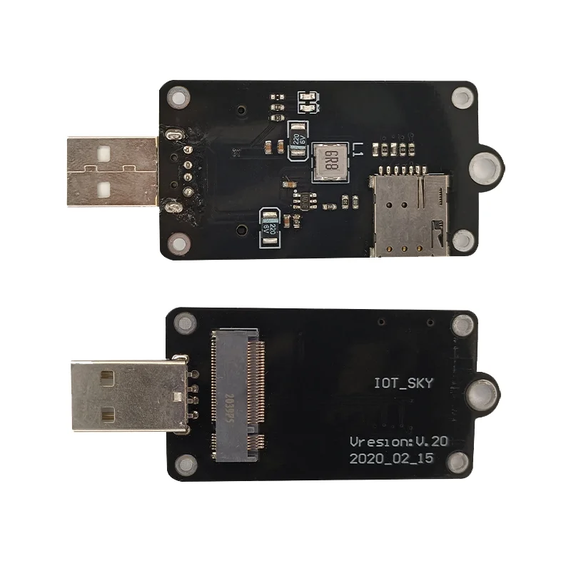 NGFF M.2 M2 to MiniPCIe Mini PCIe Converter Adapter Board Suitable for 42x30mm B-key Module