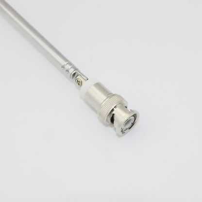 BNC AM/FM Telescopic Radio Antenna with BNC Connector 770mm Total Length