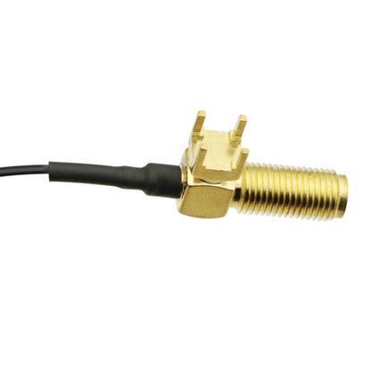 RF Coaxial IPEX to SMA Female 14mm Thread Length