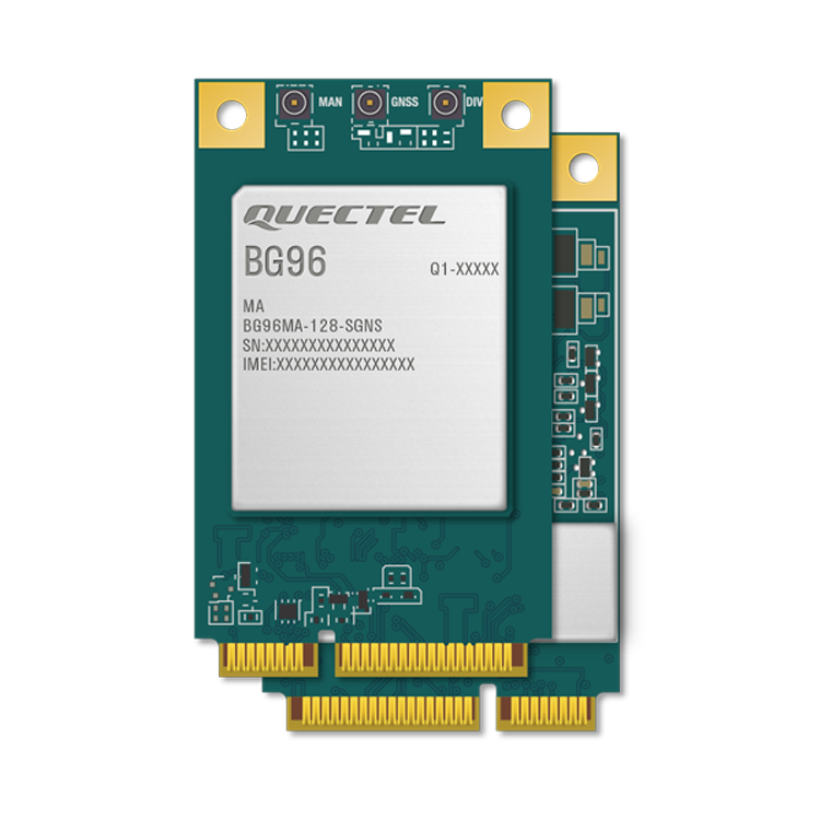 Quectel BG96 Mini PCIe Package LPWA NB-IoT Cat M1/NB1/EGPRS Module