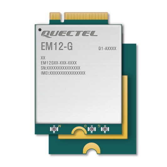 Quectel EM12-G 4G LTE-A Cat 12 LTE Module 600Mbps/150Mbps