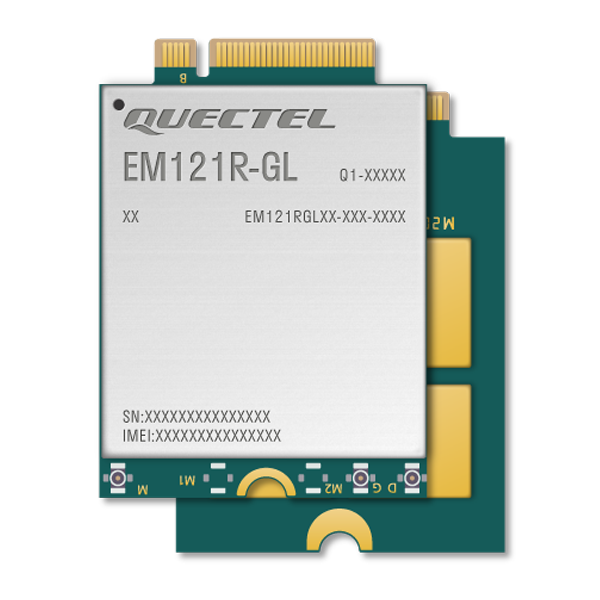 Quectel EM121R-GL 600Mbps/150Mbps Cat.12 4G LTE-A Module M.2 Package