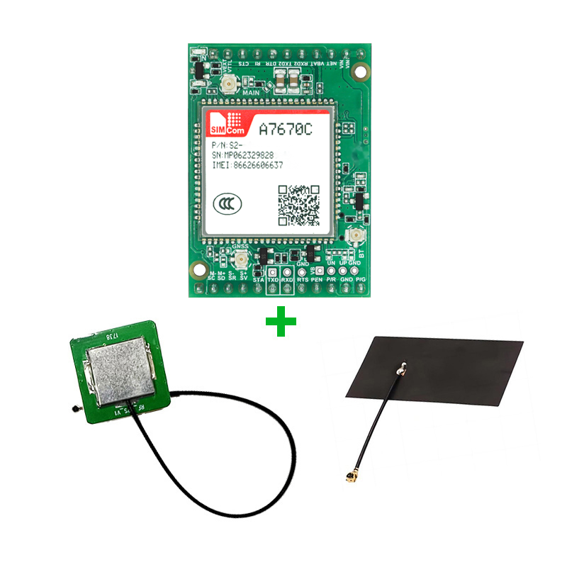 SIMCom A7670C-MANS Cellular Wireless Communication 2G 4G GNSS Voice Module A7670C Core Board