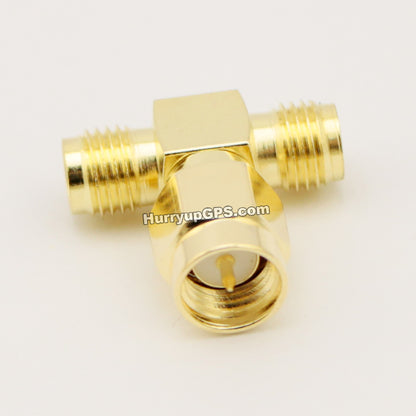 RF Coaxial Female SMA to SMA Male Connector