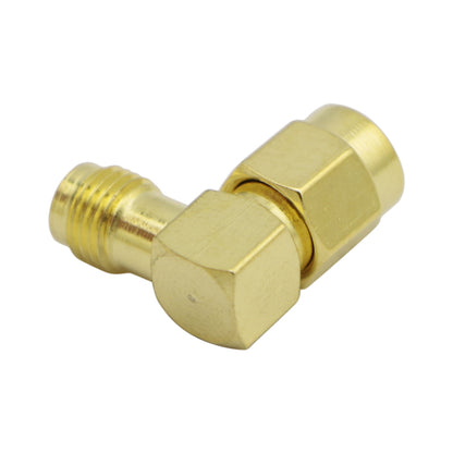 RF Coaxial Connector Right-angle SMA Male to SMA Female Converter